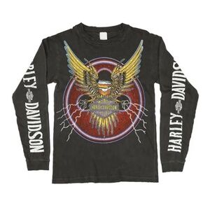 Madeworn Harley Davidson Lightning Long Sleeve